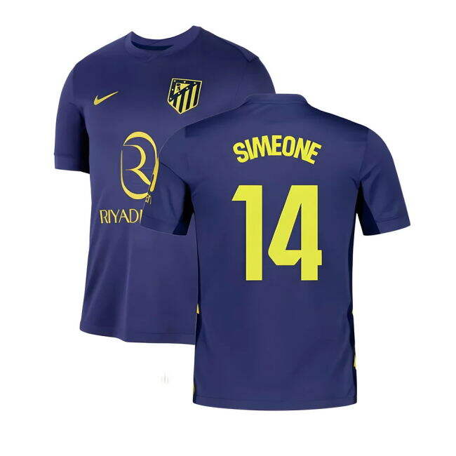 2025-2026 Genuina Camiseta Atlético Madrid Visitante - Edición Limitada