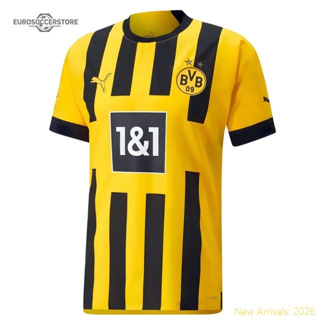 2022-2023 Borussia Dortmund Authentic Home Jersey - Collectors Item