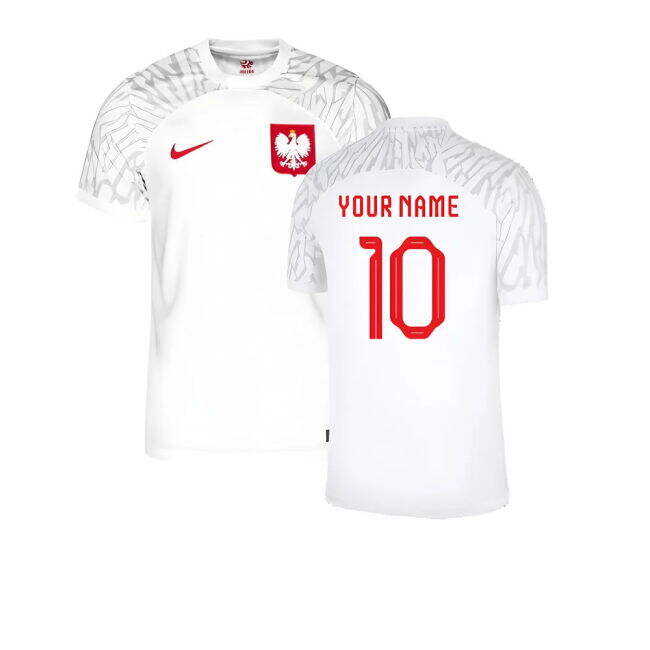 Convenient 2022-2023 Poland Home Shirt (Your Name) As A Gift