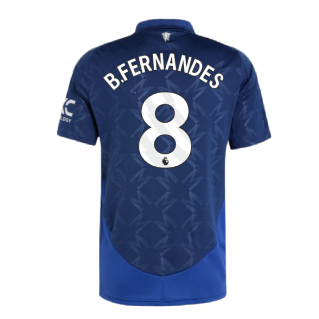 Classic Jersey 2024-2025 Away Economical B.Fernandes 8 Adults #12090
