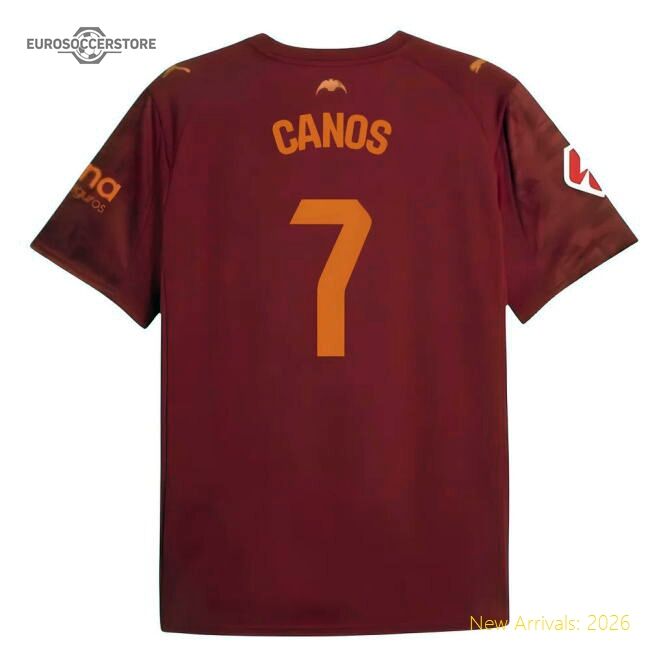 Premium 2025-2026 Valencia Cf Second Jersey (kids) (canos 7)