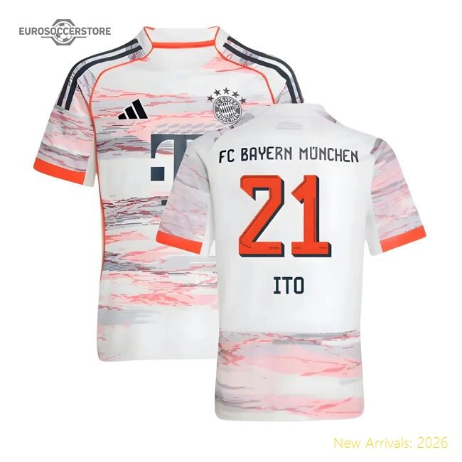 High-quality 2025-2026 Bayern Munich Alternate Jersey (kids) (ito 21)