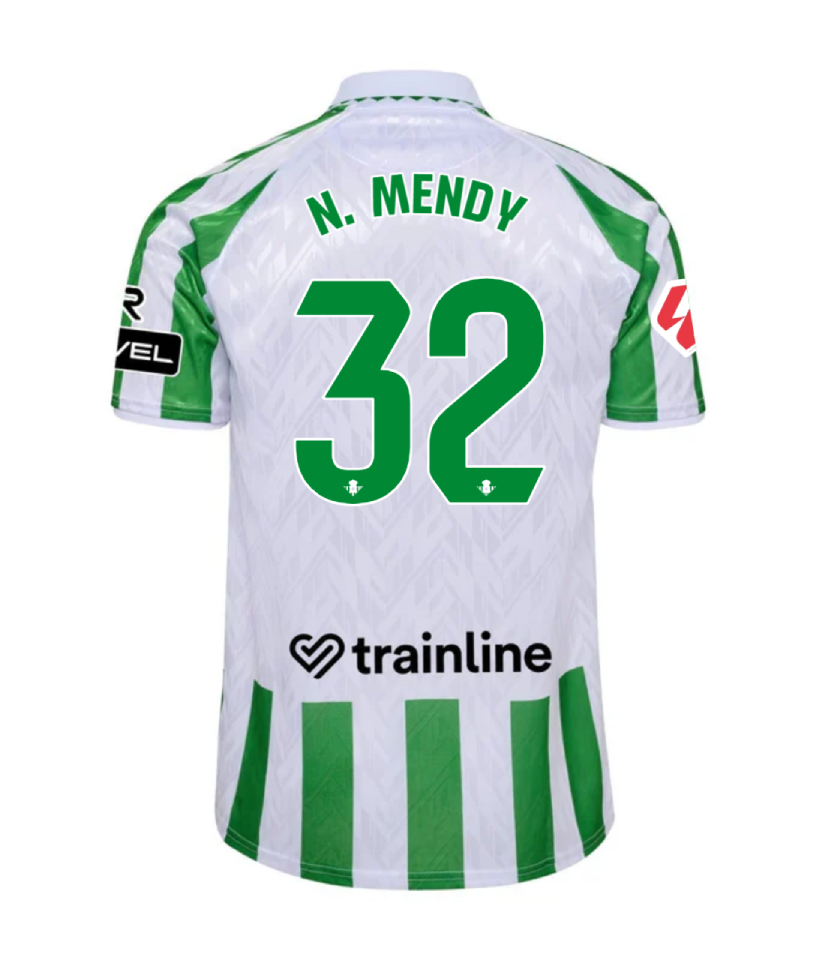 Real Betis 24-25 Home Jersey: N. MENDY #32