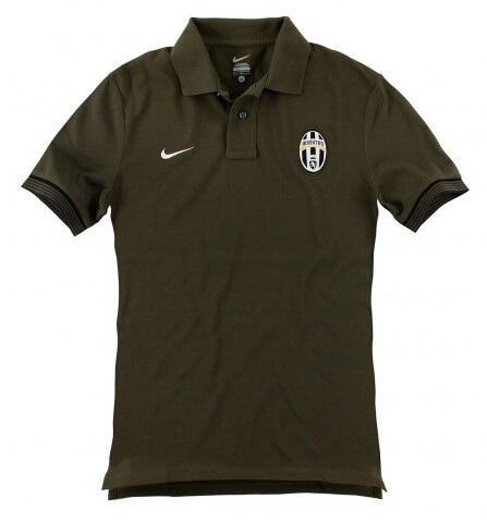 Juventus Grand Slam Blackish Green Polo T-Shirt - Official Replica