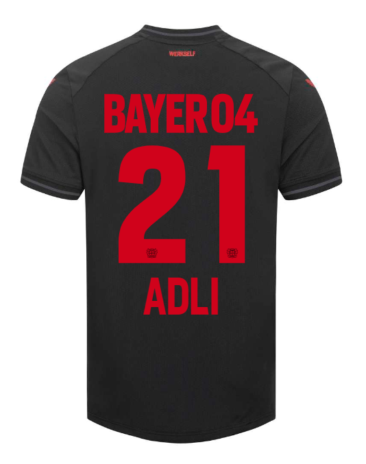 Bayer 04 Leverkusen ADLI 21 Home Jersey for the 23-24 Season