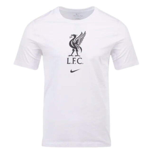 2023-2024 Liverpool Crest Tee (White) (Your Name)