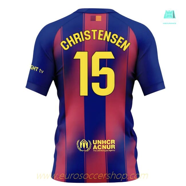 2025-2026 Barcelona Home Shirt (Kids) (Christensen 15)