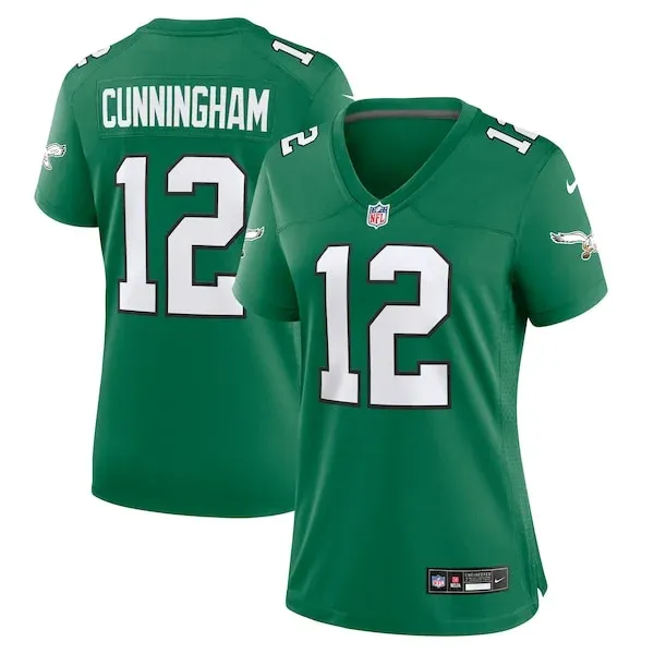 None Randall Cunningham Game Jersey - Green | NFL Player Jersey