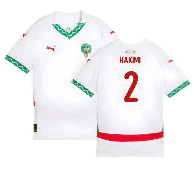 Away Shirt for Morocco 2024-2025 (Youth