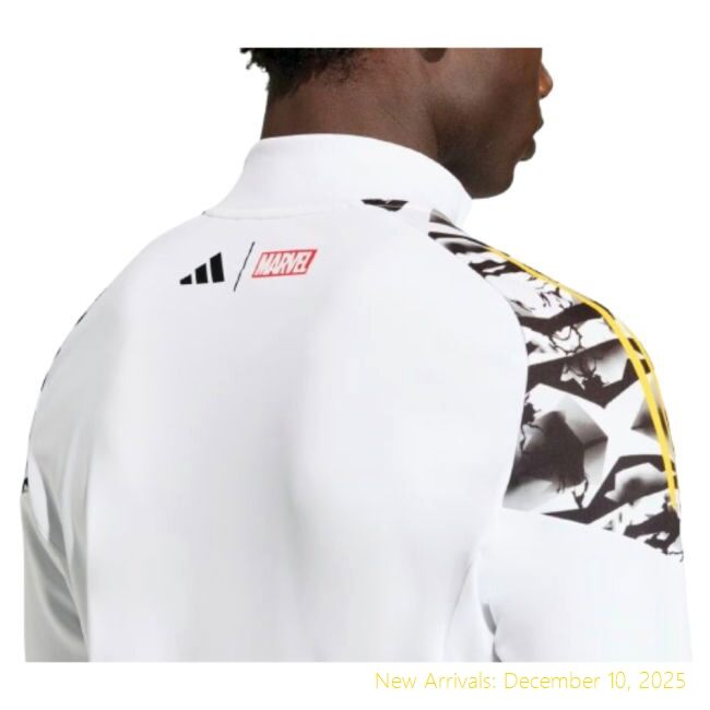 Authentic 2025-2026 RM Real Madrid Avengers Training Top (White)