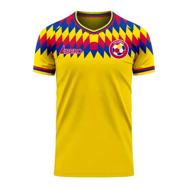 Licensed Copy Colombia Home Replica Jersey for Adults