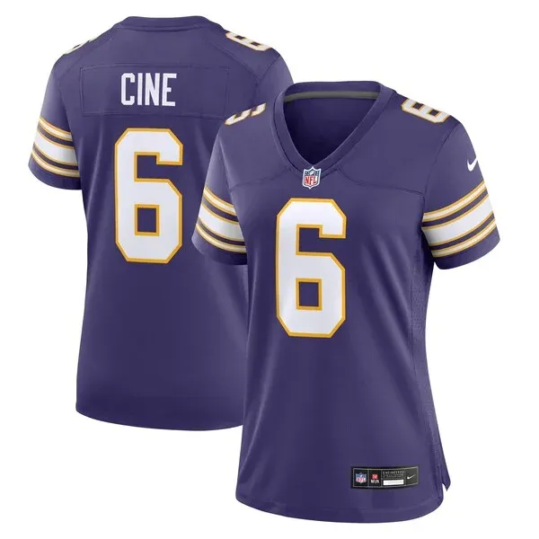 None Lewis Cine Game Jersey - Purple | NFL Player Jersey | NFL Footbal