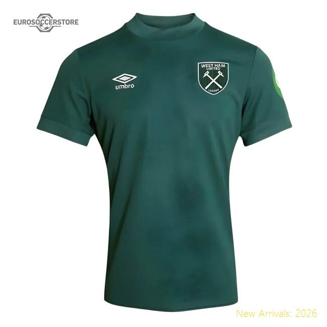 2024-2025 West Ham Goalkeeper Shirt (green) - Kids - Unbeatable Value