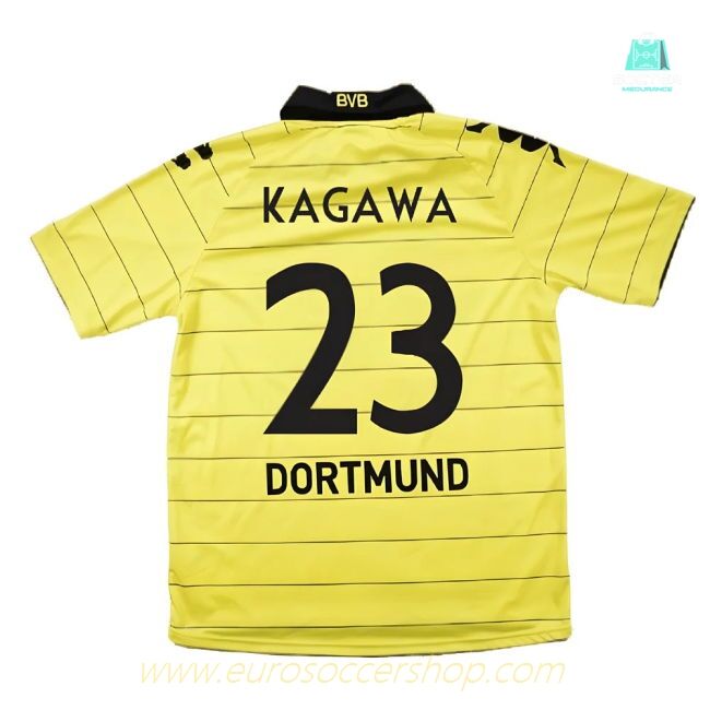 Borussia Dortmund 2010-11 Home Shirt ((Excellent) M) (Kagawa 23)