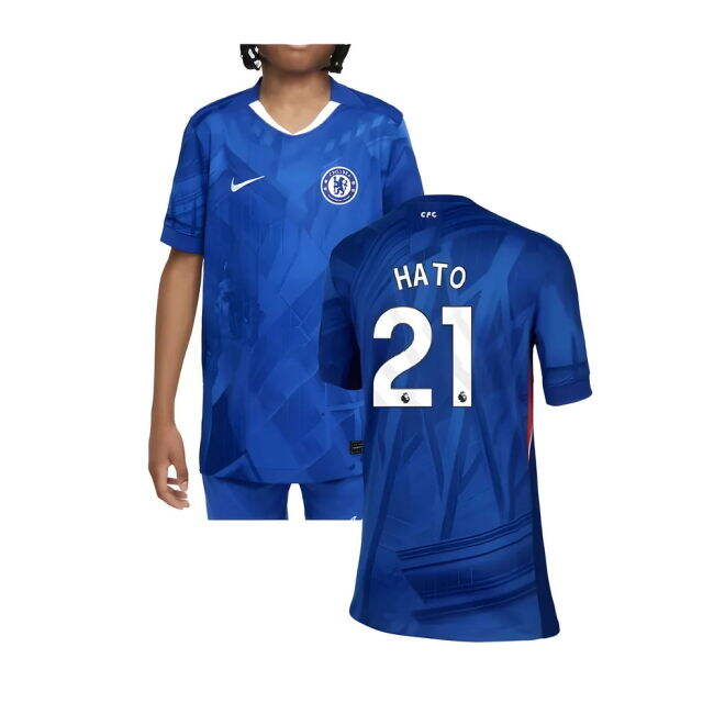 Devoted Chelsea Chelsea Home Shirt Kids Hato #21 Elite Performance...