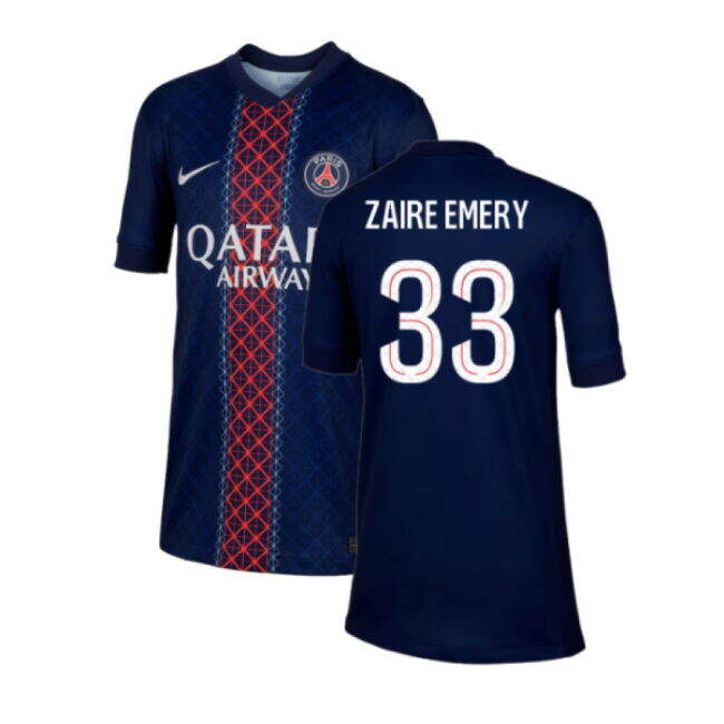 Authentic PSG Home Jersey 2025-2026