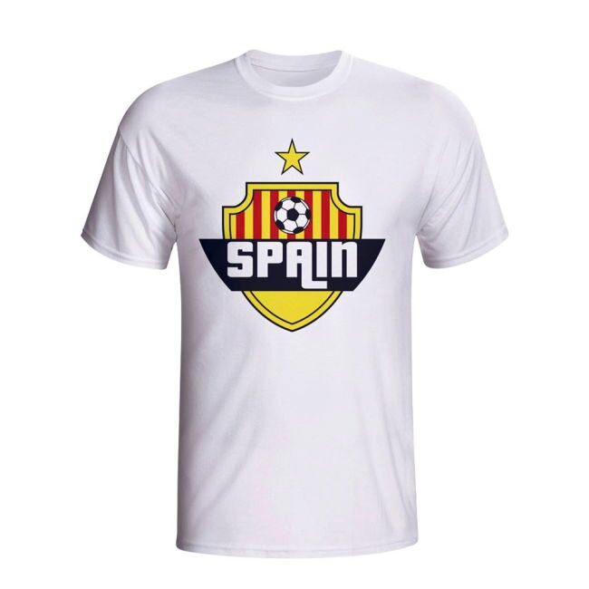 Spain Football Team Unique Item Home Rare Jersey