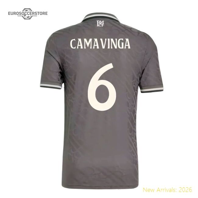 Premium 2024-2025 Real Madrid Change Jersey (camavinga 6)