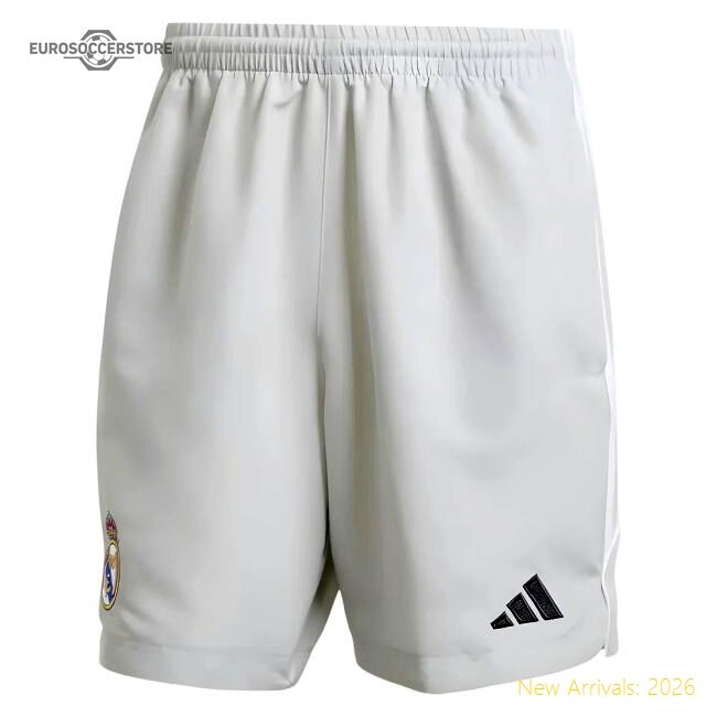 2025-2026 Real Madrid Ubp Shorts (white) - Collectors Item