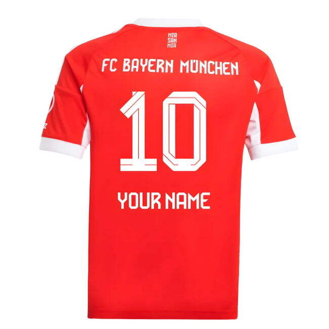 Fashionable Bayern Munich Home Jersey 2025-2026 #81