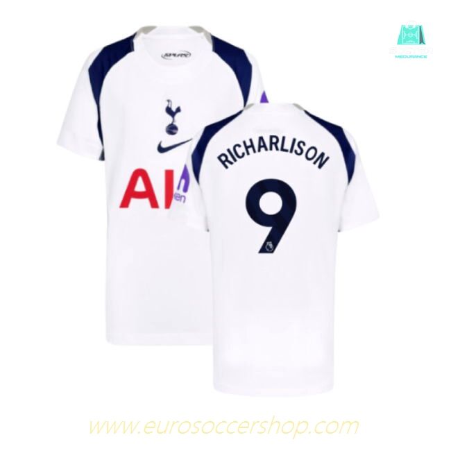 2025-2026 Tottenham Hotspur Home Shirt (Kids) (Richarlison 9)