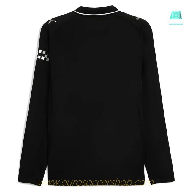 2025-2026 Man City Authentic Long Sleeve Away Shirt