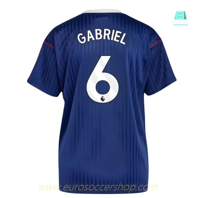 Arsenal Terrace Icons Shirt (Navy) (Gabriel 6)