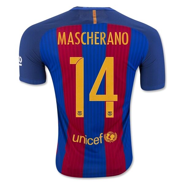 Barcelona 201617 Home MACSHERANO 14 Shirt - Official Replica 11949