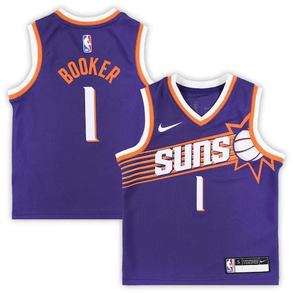 Devin Booker PHX Championship Swingman Jersey - Team Colors