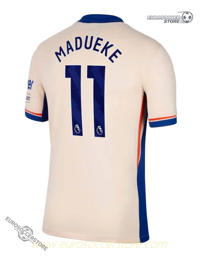 Chelsea 24-25 Season Away Jersey, Featuring Madueke with Number 11
