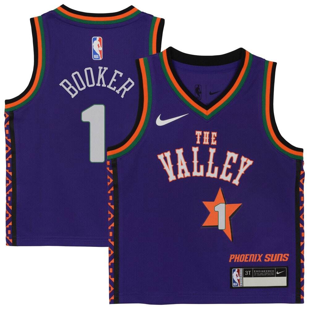 Jersey Phoenix Suns Devin Booker Purple - City Edition - Basketball Fan Gear