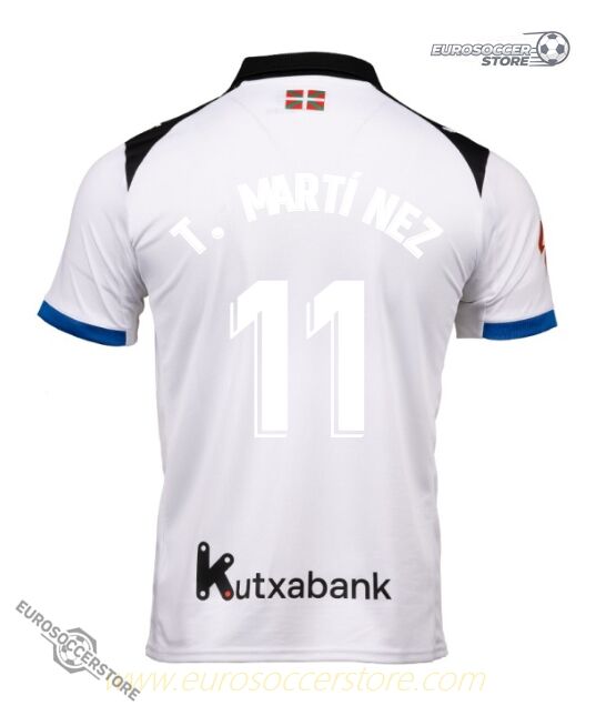 Away Jersey of Deportivo Alavés for T. MARTÍNEZ, Wearing Number 11, Season 25-26