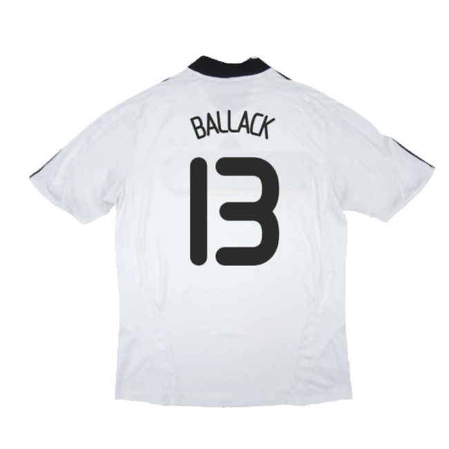 Germany Home Football Shirt (BALLACK 13)