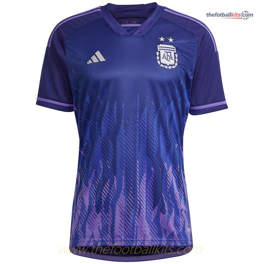 Replica Argentina 2022 FIFA World Cup Away Soccer Kit