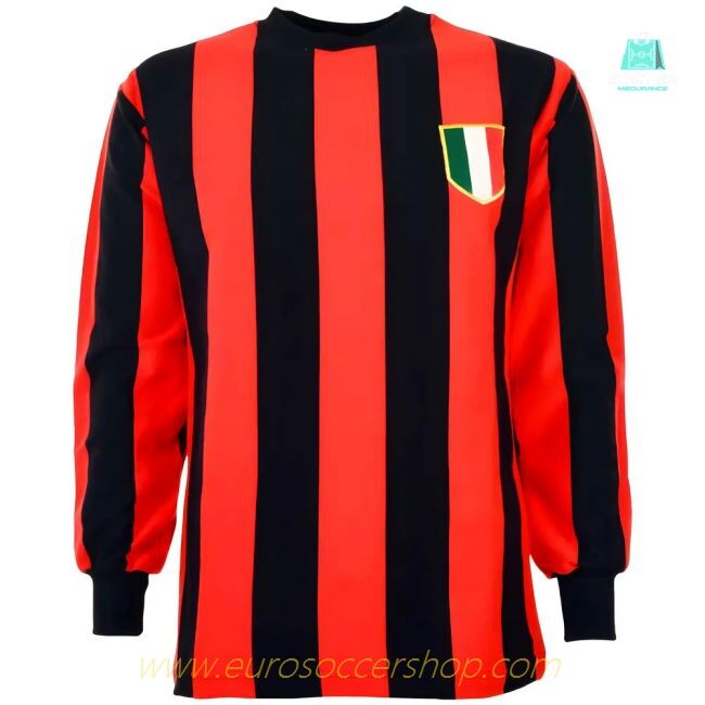 A C Milan 1950-1960s Retro Football Shirt