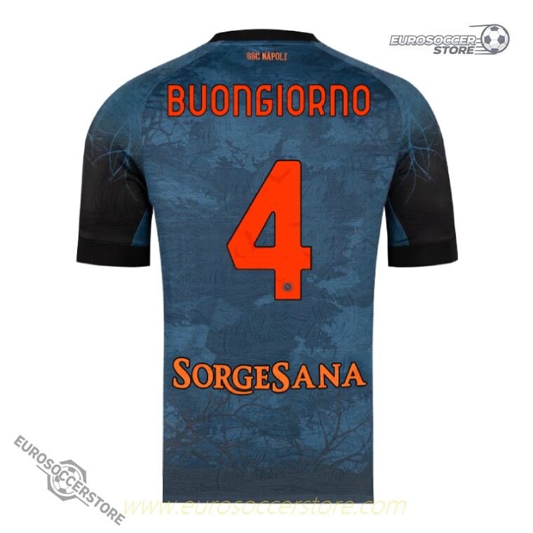 Napoli Halloween BUONGIORNO 4 Football Jersey 25-26 Season