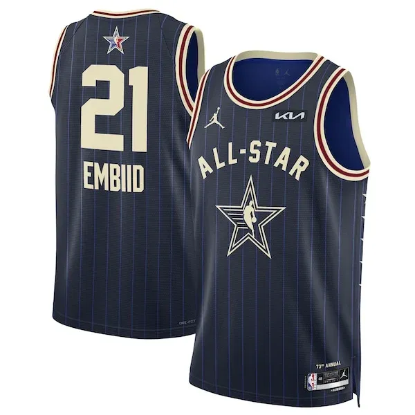 Joel Embiid NBA Swingman Jersey - high-quality player-jersey - Navy