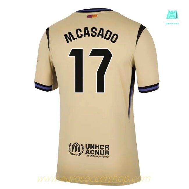2025-2026 Barcelona Away Shirt (M.Casado 17)