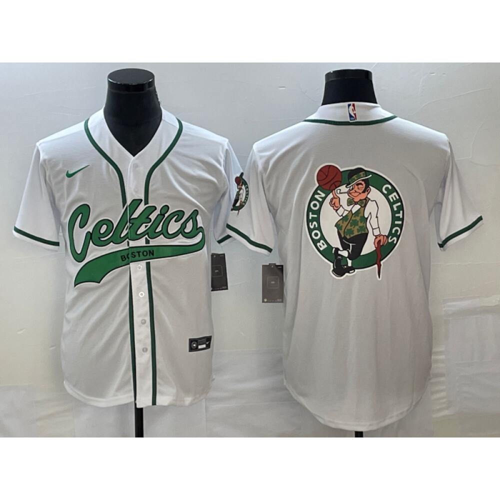 Pro Grade Boston Celtics Jersey - White - Basketball Fan Gear