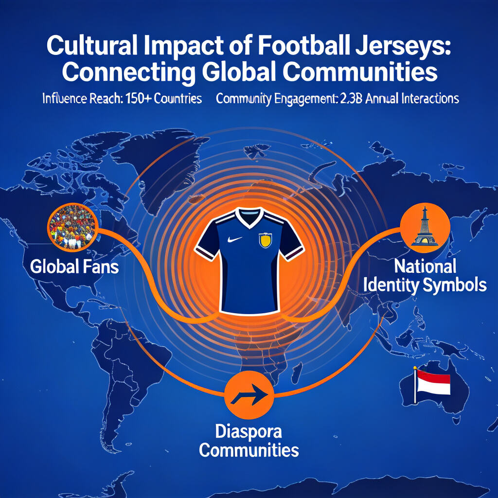 The Cultural Impact of Football Jerseys: Bridging Global Fans, Diaspora Communities and National Identity