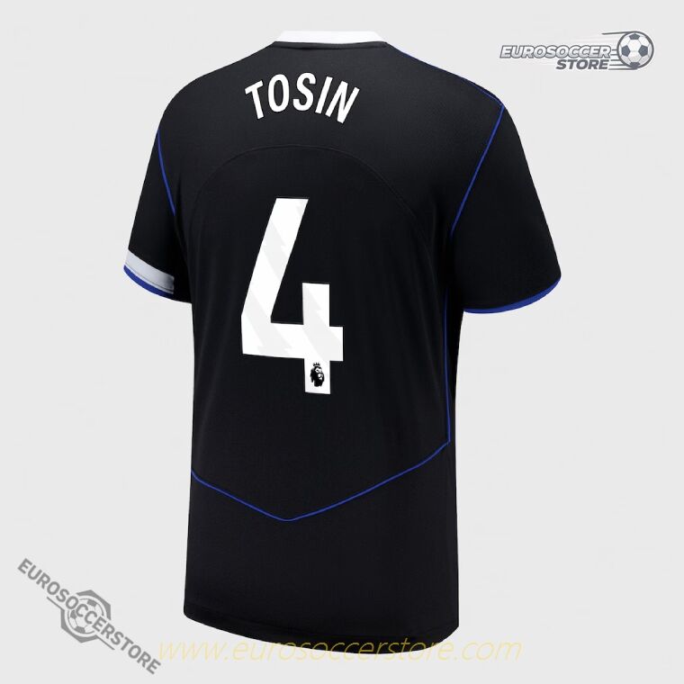 Chelsea 25-26 Third Jersey with TOSIN 4 Printing