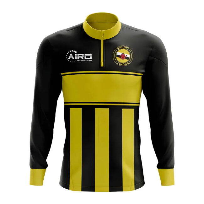 Match-Ready Brunei Concept Football Half Zip Midlayer Top