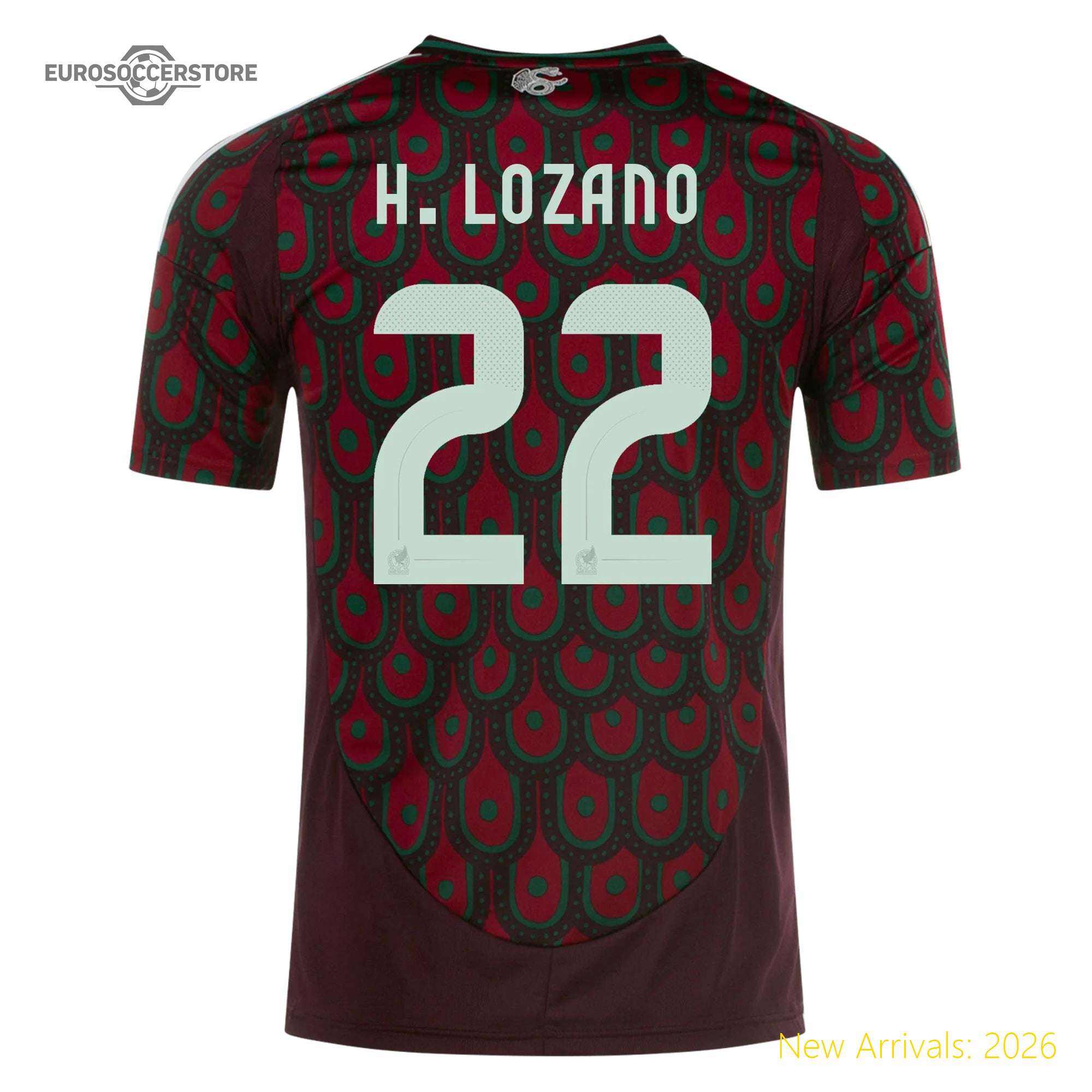 Fashionable Premium-quality Men Mex Soccer Star Home Jersey 2024