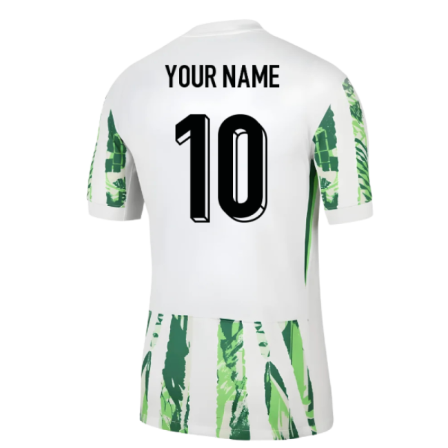 Official Nigeria Womens 20252026 Away Jersey Moisturewicking
