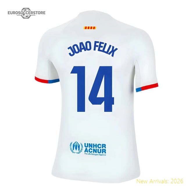 Authentic Away Barcelona Joao Felix Jersey 2023-2024 Flexible