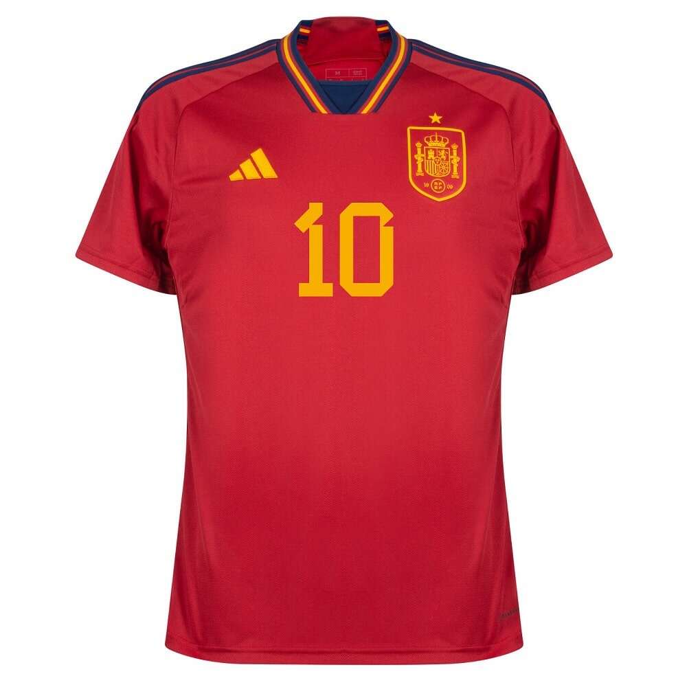 CHILDREN'S JERSEY SPAIN Official HOME 2023 2024 PEDRI
