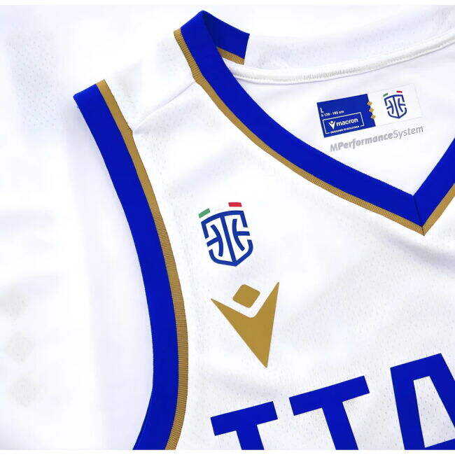 Minimalist 2025-2026 Italy FIP Basketball Home Jersey (White) As A Gift