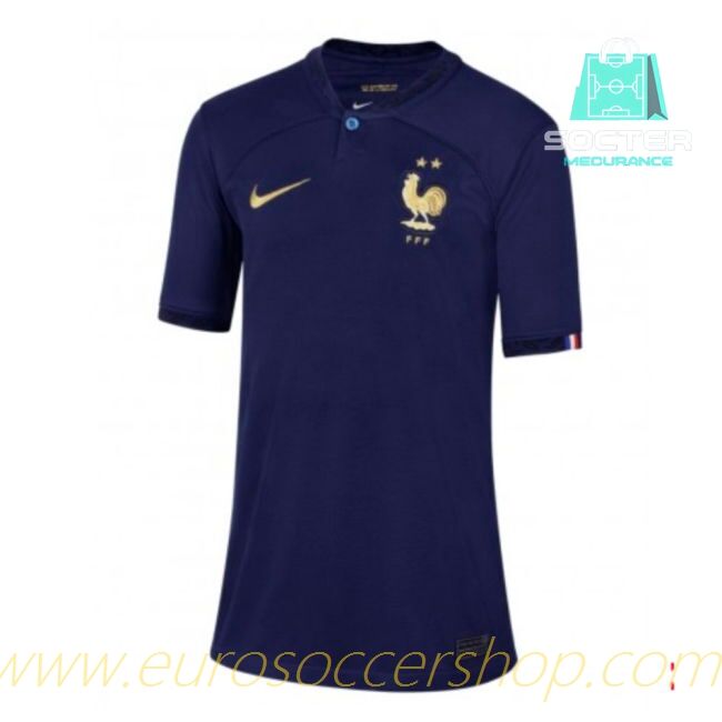 2022-2023 Match Quality France Home Youth Version (Zidane 10)