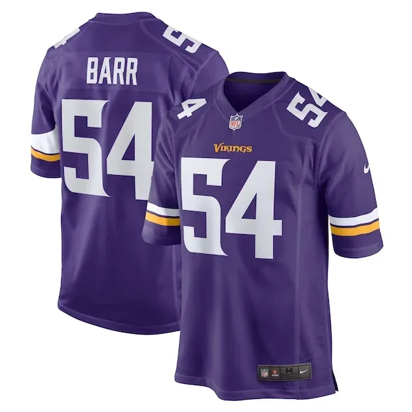 None Game NFL Jersey - Purple | Authentic Football Apparel | NFL Footb