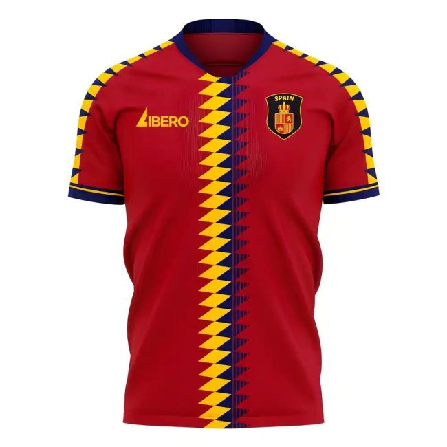 Spain Soccer Team Trendy Home Soccer Jersey (Spain 2025)